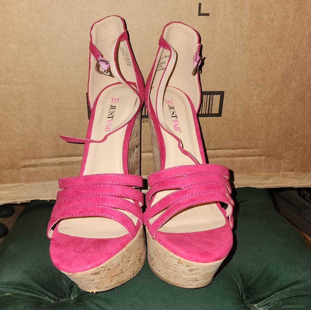 Pink Wedges